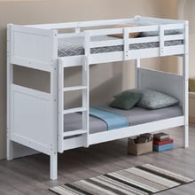 Lincoln Single Rubberwood Bunk Bed